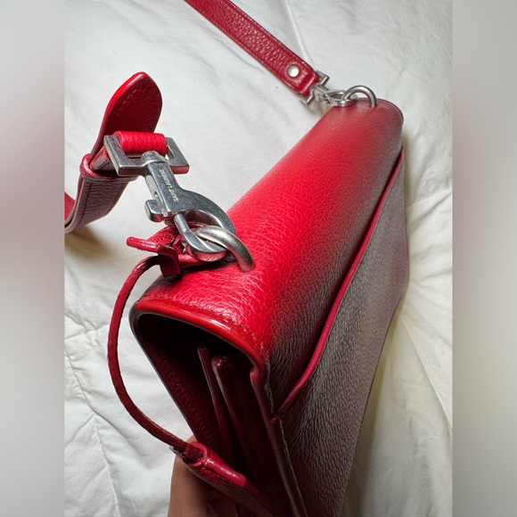Yves Saint Laurent Burgundy Crossbody Bag - Picture 12 of 12